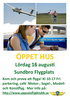 Öppet hus 16:e augusti 2025